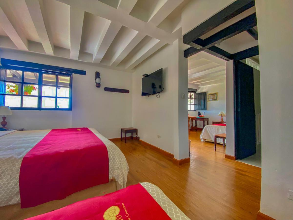 Hospederia Centro De Convenciones Duruelo Hotell Villa de Leyva Eksteriør bilde