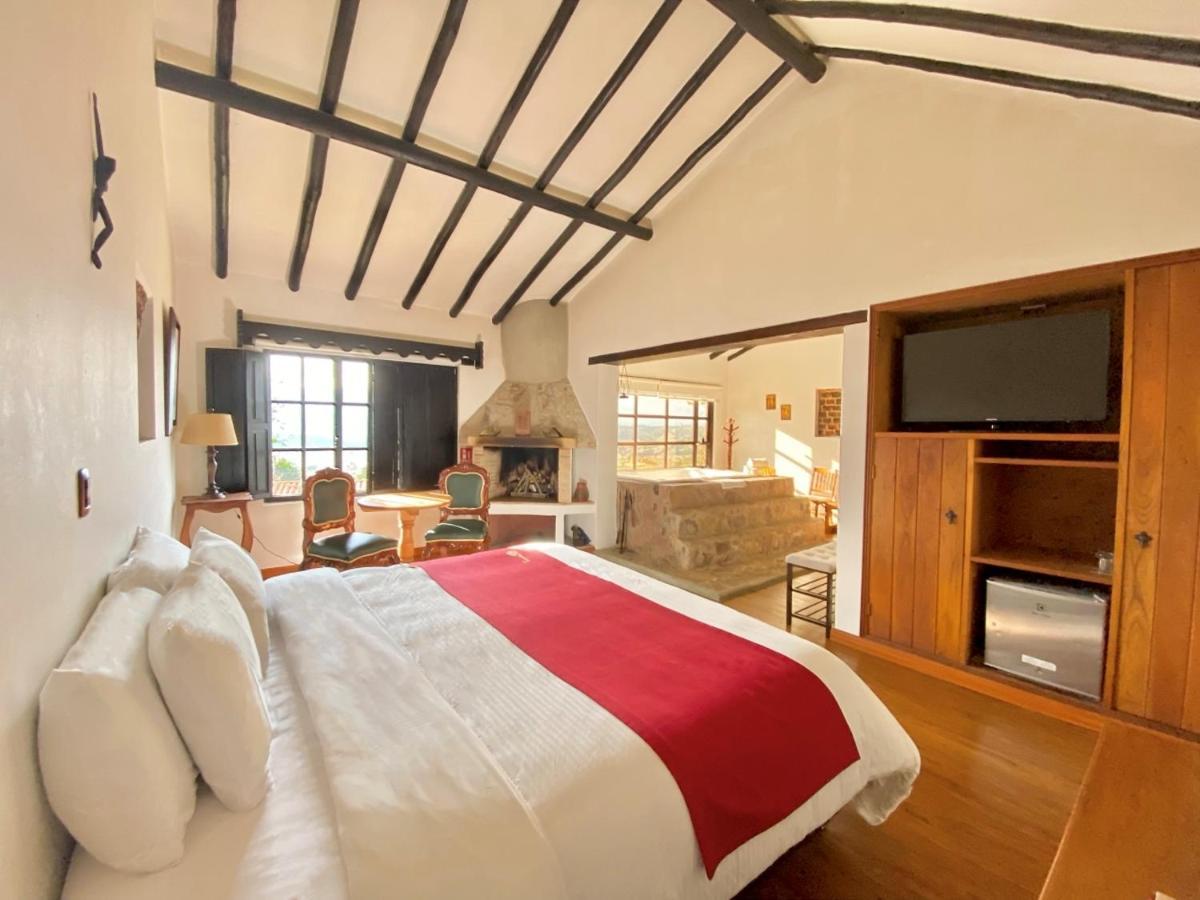 Hospederia Centro De Convenciones Duruelo Hotell Villa de Leyva Eksteriør bilde